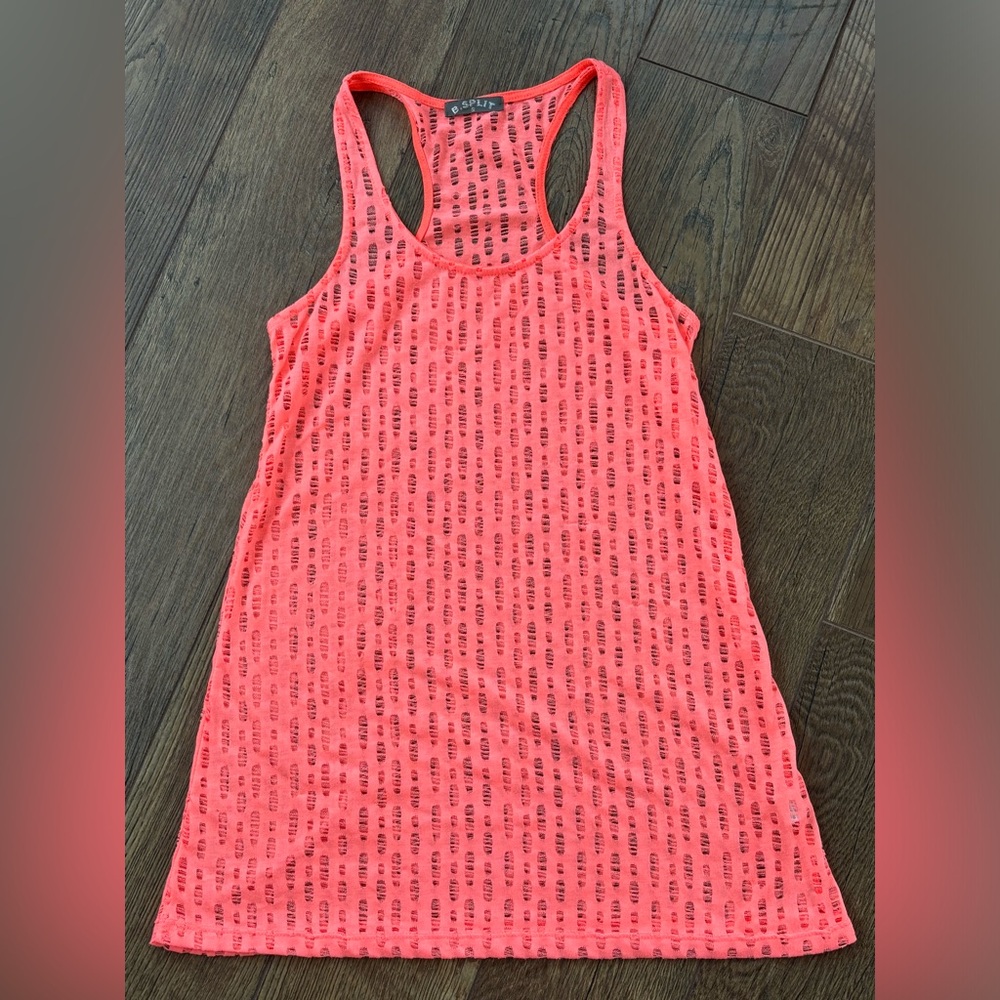 B. Split Swimsuit Cover Up, size Small